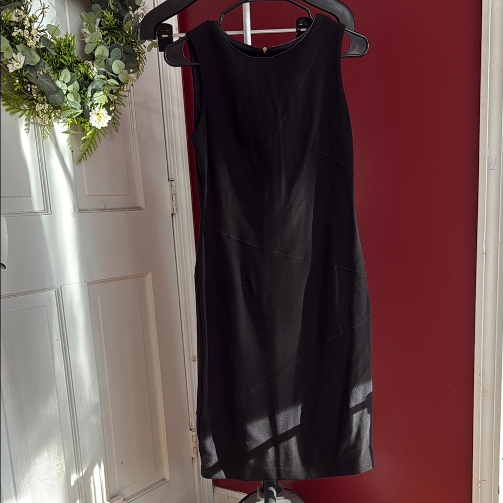 White House Black Market Black “Body Perfecting Sheath Dress”